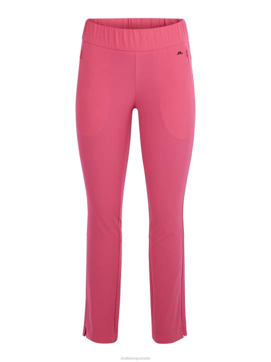 Nea Pull On Golf Pant Hot Pink Women J.Lindeberg Clothing 66XF2798 - Image 5