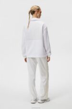 Nevaeh Coach Jacket White Women J.Lindeberg Clothing 66XF1928 - Image 2