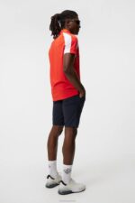 Nial Polo Fiery Red Men J.Lindeberg Clothing 66XF324