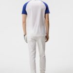 Nial Polo White Men J.Lindeberg Clothing 66XF323