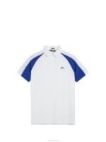 Nial Polo White Men J.Lindeberg Clothing 66XF323 - Image 5
