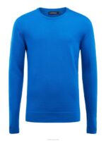 Nigel Silk Wool Sweater True Blue Men J.Lindeberg Clothing 66XF2370 - Image 5