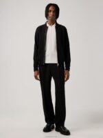 Nino Knitted Polo Whisper White Men J.Lindeberg Clothing 66XF2113 - Image 2