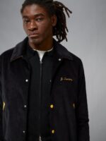 Nyle Merino Zip Cardigan Black Men J.Lindeberg Clothing 66XF2314 - Image 3
