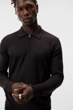 Nyle Merino Zip Cardigan Delicioso Men J.Lindeberg Clothing 66XF1012 - Image 3