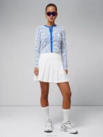 Odessa Cardigan Bridge Swirl Nautical Blue Women J.Lindeberg Clothing 66XF2830 - Image 3