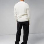 Oliver Structure Sweater Cloud White Men J.Lindeberg Clothing 66XF2307