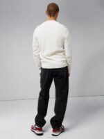 Oliver Structure Sweater Cloud White Men J.Lindeberg Clothing 66XF2307