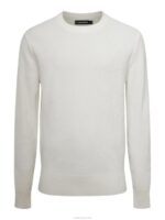 Oliver Structure Sweater Cloud White Men J.Lindeberg Clothing 66XF2307 - Image 4
