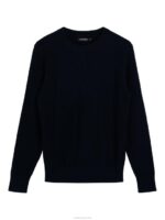Oliver Structure Sweater Navy Men J.Lindeberg Clothing 66XF2310 - Image 3