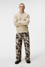 Oliver Structure Sweater Oyster Gray Men J.Lindeberg Clothing 66XF1005 - Image 3