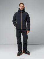 Omnia Jacket Black Men J.Lindeberg Clothing 66XF1298 - Image 2
