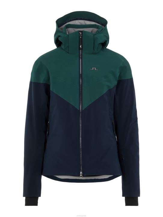 Omnia Pro Ski Jacket Treeline Green Men J.Lindeberg Clothing 66XF2487 - Image 5