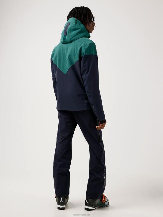 Omnia Pro Ski Jacket Treeline Green Men J.Lindeberg Clothing 66XF2487 - Image 1