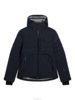 Orbit Hybrid Down Jacket Black Men J.Lindeberg Clothing 66XF1300 - Image 5