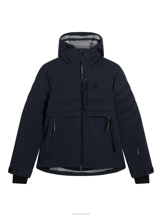Orbit Hybrid Down Jacket Black Men J.Lindeberg Clothing 66XF1300 - Image 5
