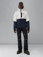 Orbit Hybrid Down Jacket White Men J.Lindeberg Clothing 66XF1299 - Image 3