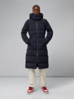 Orion Down Parka Navy Women J.Lindeberg Clothing 66XF2849