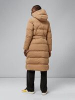 Orion Down Parka Tiger Brown Women J.Lindeberg Clothing 66XF2848 - Image 2