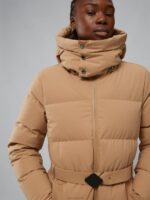 Orion Down Parka Tiger Brown Women J.Lindeberg Clothing 66XF2848 - Image 5