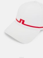 Oscar Cap White Men J.Lindeberg Accessory 66XF863 - Image 3