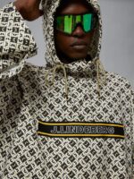 Packable Poncho Black monogram check Men J.Lindeberg Clothing 66XF2426 - Image 3