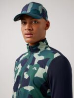 Packlight Print Golf Jacket Treeline Green Camo Men J.Lindeberg Clothing 66XF2498 - Image 3
