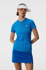 Patricia Top Brilliant Blue Women J.Lindeberg Clothing 66XF1511