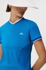 Patricia Top Navy Women J.Lindeberg Clothing 66XF1510 - Image 2