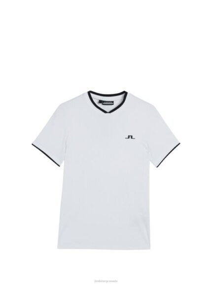 Patricia Top White Women J.Lindeberg Clothing 66XF1509