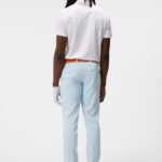 Peat Polo White Men J.Lindeberg Clothing 66XF103