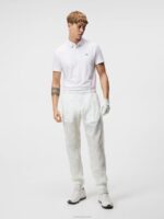 Peat Polo White Men J.Lindeberg Clothing 66XF258 - Image 2
