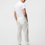 Peat Polo White Men J.Lindeberg Clothing 66XF258