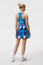 Penelope Top Brilliant Blue Women J.Lindeberg Clothing 66XF1407 - Image 2