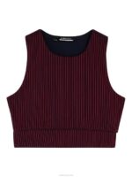Penelope Top Fiery Red Women J.Lindeberg Clothing 66XF1403 - Image 6