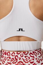 Penelope Top White Women J.Lindeberg Clothing 66XF1404 - Image 5