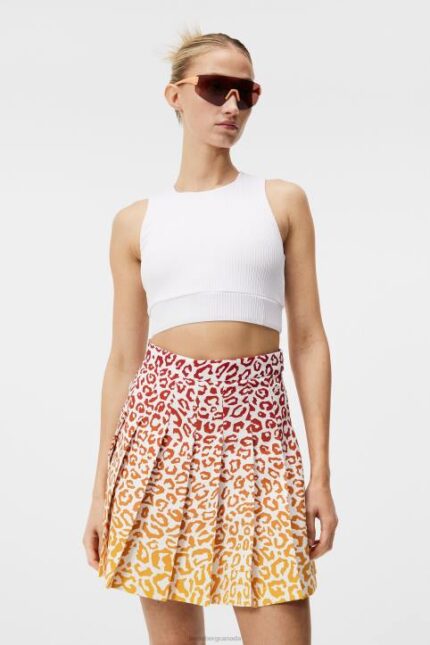 Penelope Top White Women J.Lindeberg Clothing 66XF1404