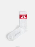Percy Sock Fiery Red Men J.Lindeberg Accessory 66XF828