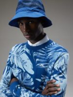 Percy Sweater Hibiscus Blue Men J.Lindeberg Clothing 66XF659 - Image 3