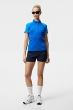 Perinne Polo Lapis Blue Women J.Lindeberg Clothing 66XF1473 - Image 2