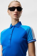 Perinne Polo Lapis Blue Women J.Lindeberg Clothing 66XF1473 - Image 3