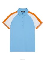 Perinne Polo Little Boy Blue Women J.Lindeberg Clothing 66XF1339 - Image 5
