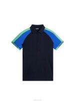 Perinne Polo Navy Women J.Lindeberg Clothing 66XF1338 - Image 4