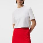 Phoebe Top White Women J.Lindeberg Clothing 66XF1506