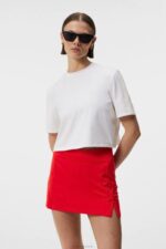 Phoebe Top White Women J.Lindeberg Clothing 66XF1506