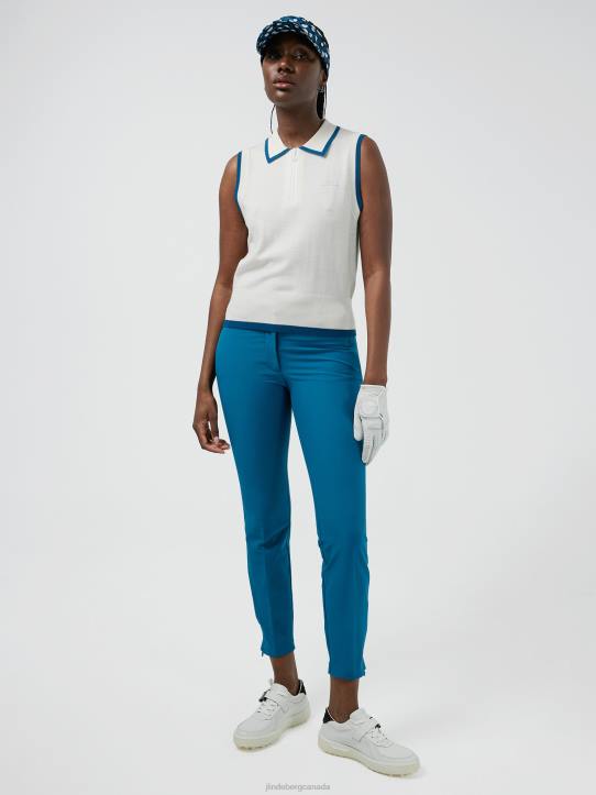 Pia Golf Pant Moroccan Blue Women J.Lindeberg Clothing 66XF2802 - Image 2
