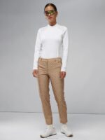 Pia Print Pant Tiger Monogram check Women J.Lindeberg Clothing 66XF2775 - Image 2