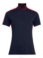 Pip Golf Polo Navy Women J.Lindeberg Clothing 66XF2636 - Image 5