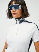 Pip Golf Polo White Women J.Lindeberg Clothing 66XF2637 - Image 4