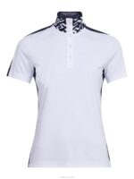 Pip Golf Polo White Women J.Lindeberg Clothing 66XF2637 - Image 5